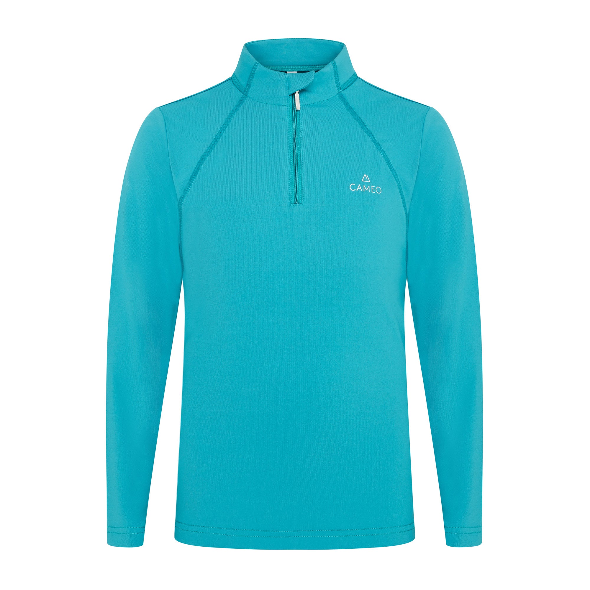 CAMEO JUNIOR CORE BASELAYER TEAL BLUE Equestrian Long Sleeve Shirt