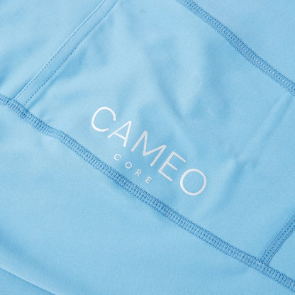 Cameo Core Riding Tights - Airforce Blue by Equiflair. Ladies equestrian apparel, riding gear.