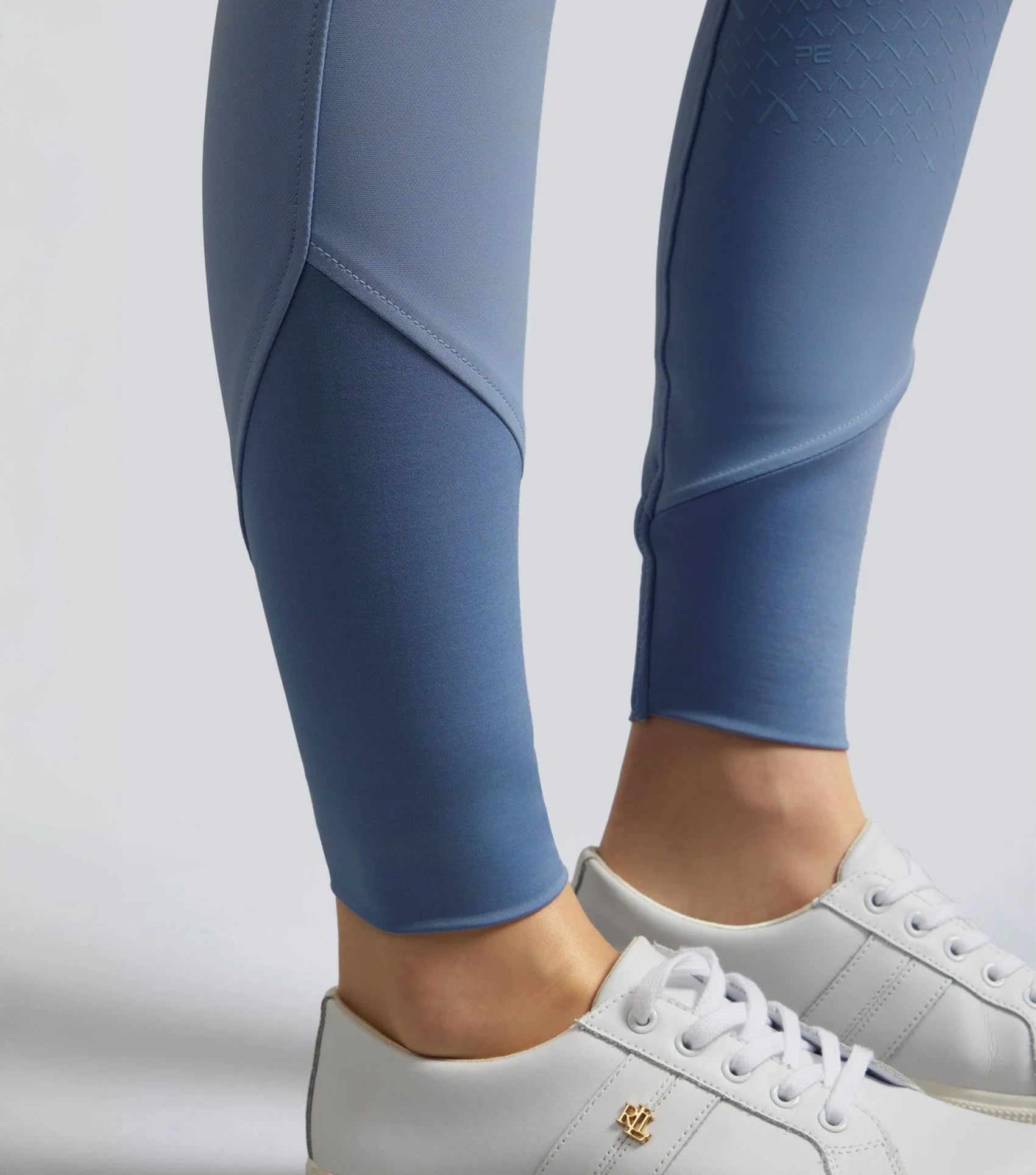Premier Equine Campani Women's Full Seat Riding Breeches Dusty Blue - Equestrian Apparel