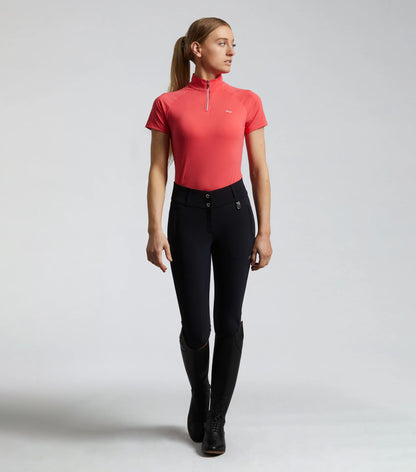 Premier Equine Carapello Ladies Navy Full Seat Gel Riding Breeches: Equestrian Style & Performance.