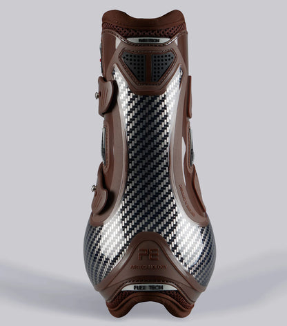 Premier Equine Carbon Pro Tendon Boots Brown