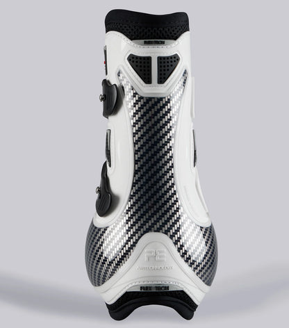 Premier Equine Carbon Pro Tendon Boots White