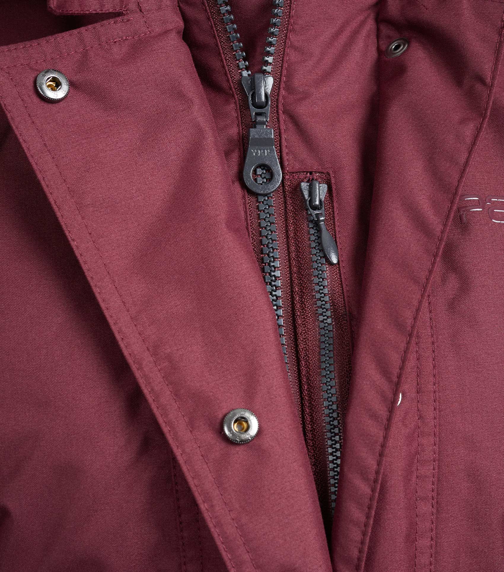 Premier Equine Cascata Ladies Waterproof Wine Coat Details | Equiflair