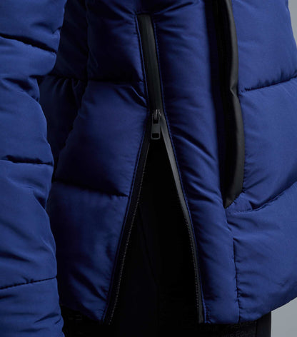 Premier Equine Navy Quilted Jacket: Ladies Riding Coat, Water-Resistant Outerwear