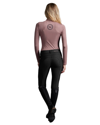Premier Equine Catori Womens Gel Full Seat Riding Breeches Black