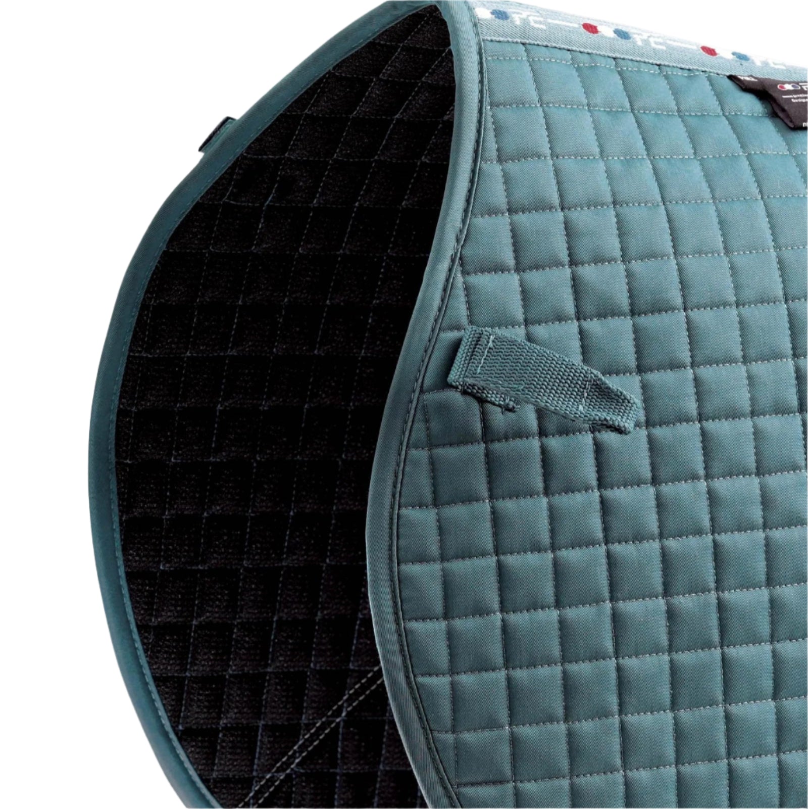 Premier Equine Turquoise Cross Country Saddle Pad - Close Contact Cotton Design