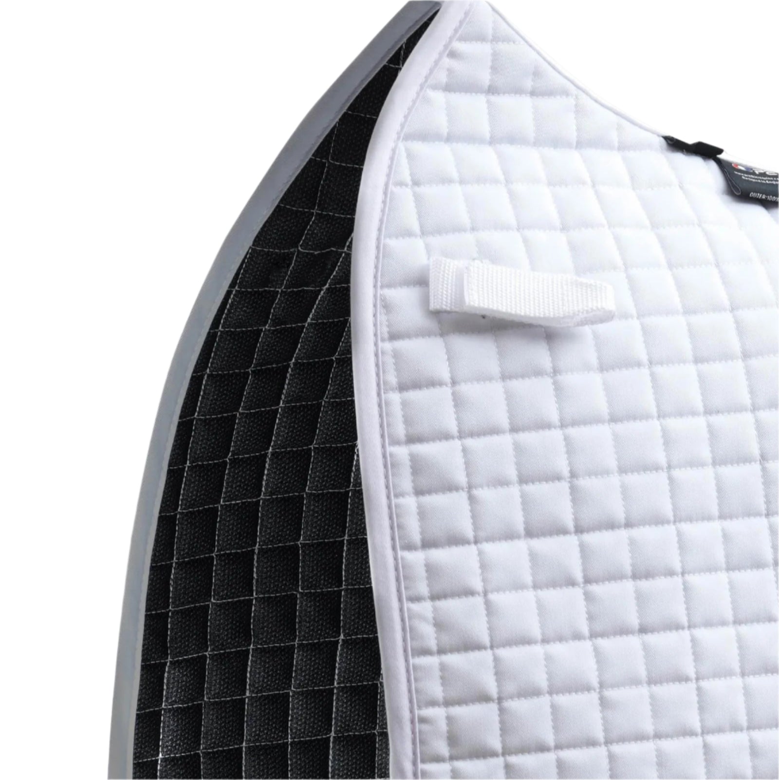 Premier Equine White Dressage Saddle Pad - Close Contact, Competition Ready
