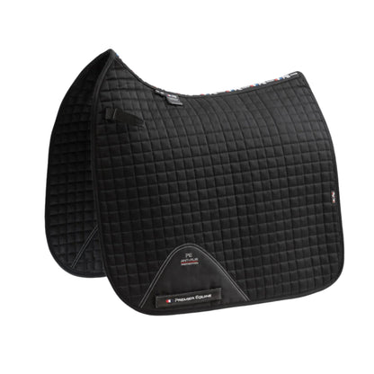 Black Dressage Saddle Pad | Premier Equine Close Contact | Horse Riding Equipment