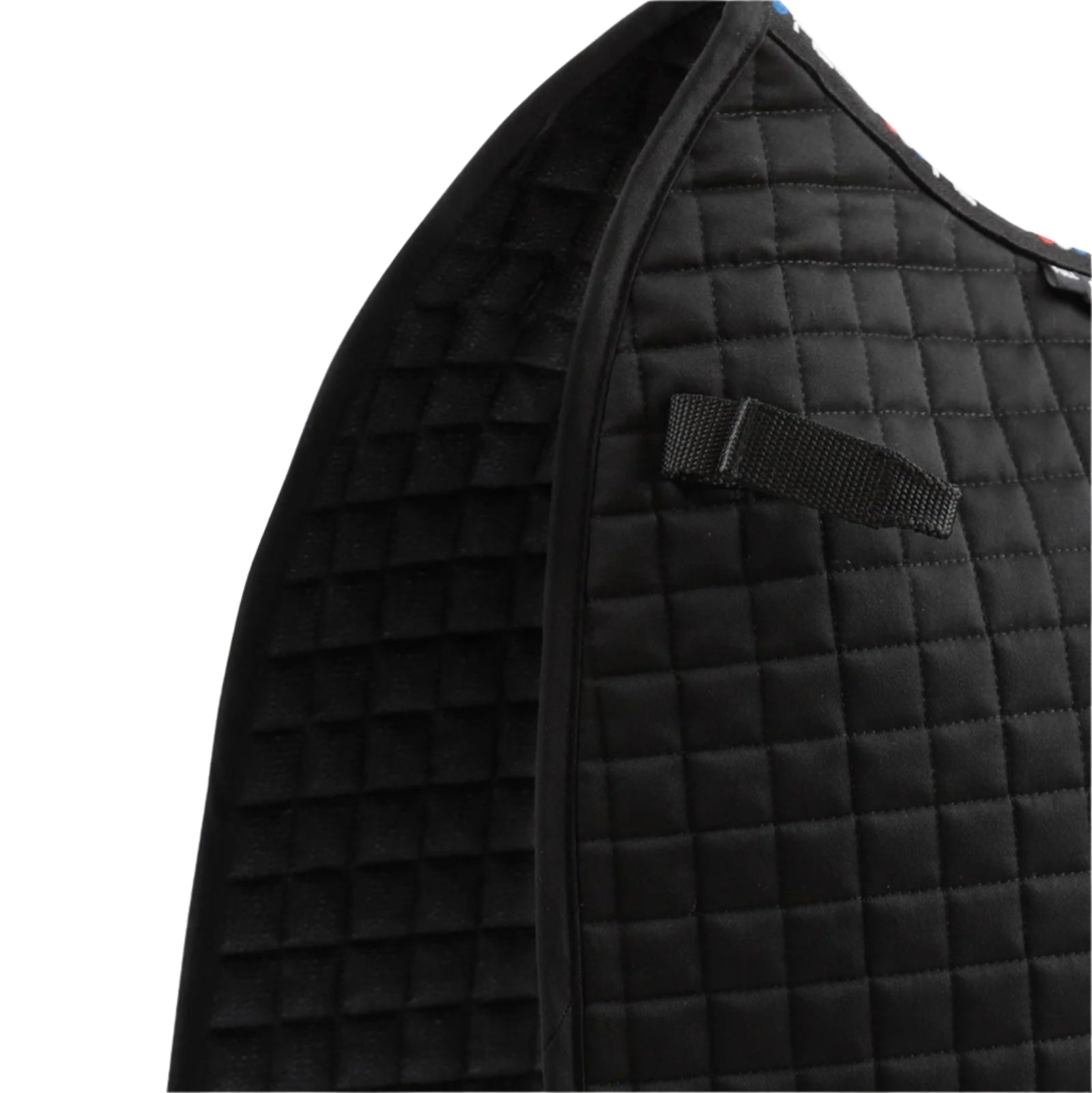 Black Premier Equine Close Contact Cotton Dressage Saddle Pad - Horse Riding Equipment