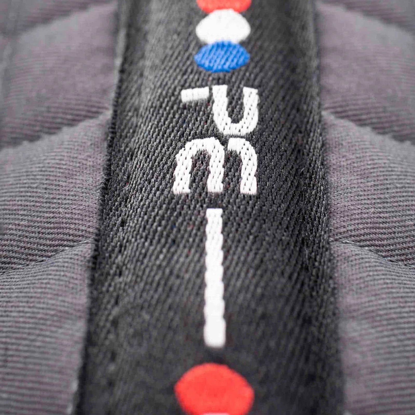 Premier Equine Grey Close Contact Cotton Dressage Saddle Pad from Equiflair - Comfortable & Secure Fit for Horse Riding