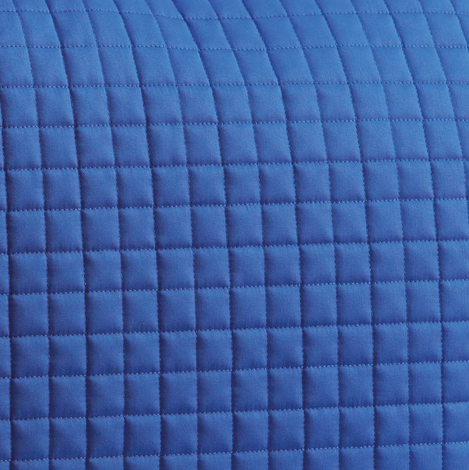 Premier Equine Close Contact Cotton Dressage Saddle Pad - Royal Blue - Quilted