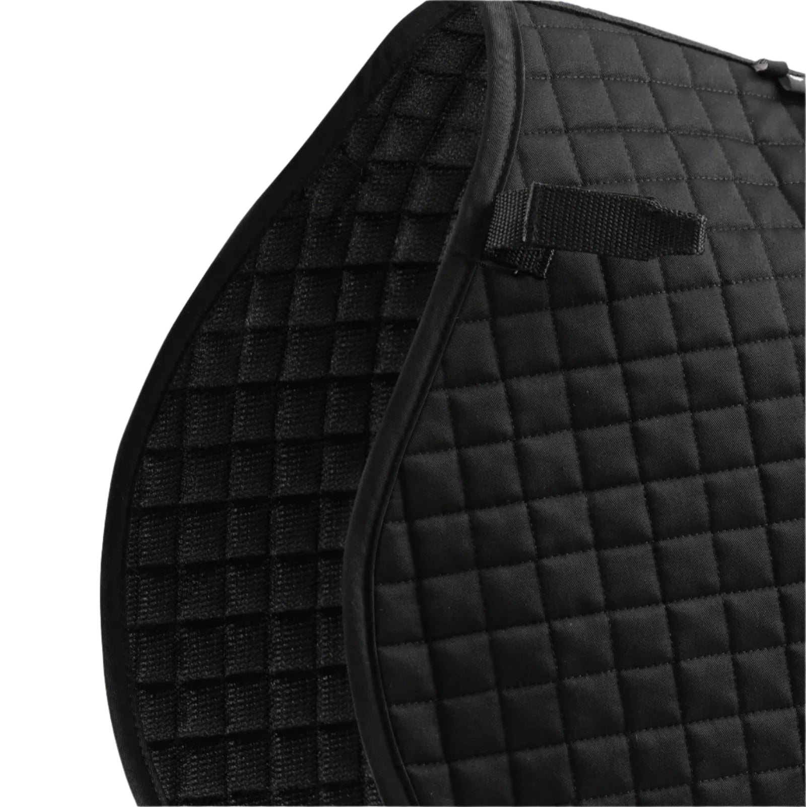Premier Equine Close Contact Black Cotton GP/Jump Saddle Pad for Horses - Equestrian Comfort & Performance