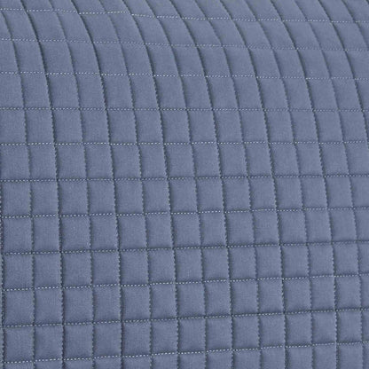 Grey Cotton Dressage Saddle Pad - Close Contact Design | Equiflair