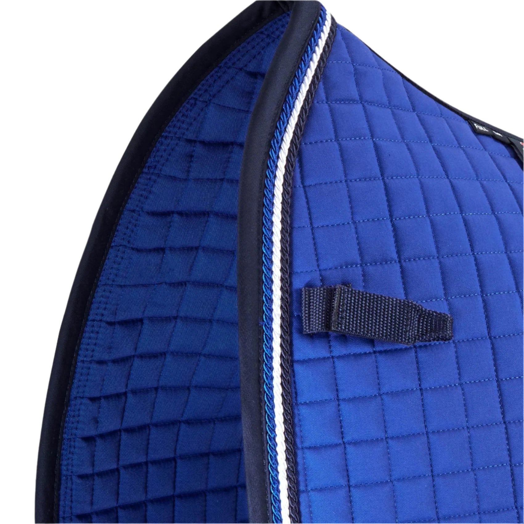 Premier Equine Close Contact Royal Blue Dressage Saddle Pad - European Cotton Square for Horses
