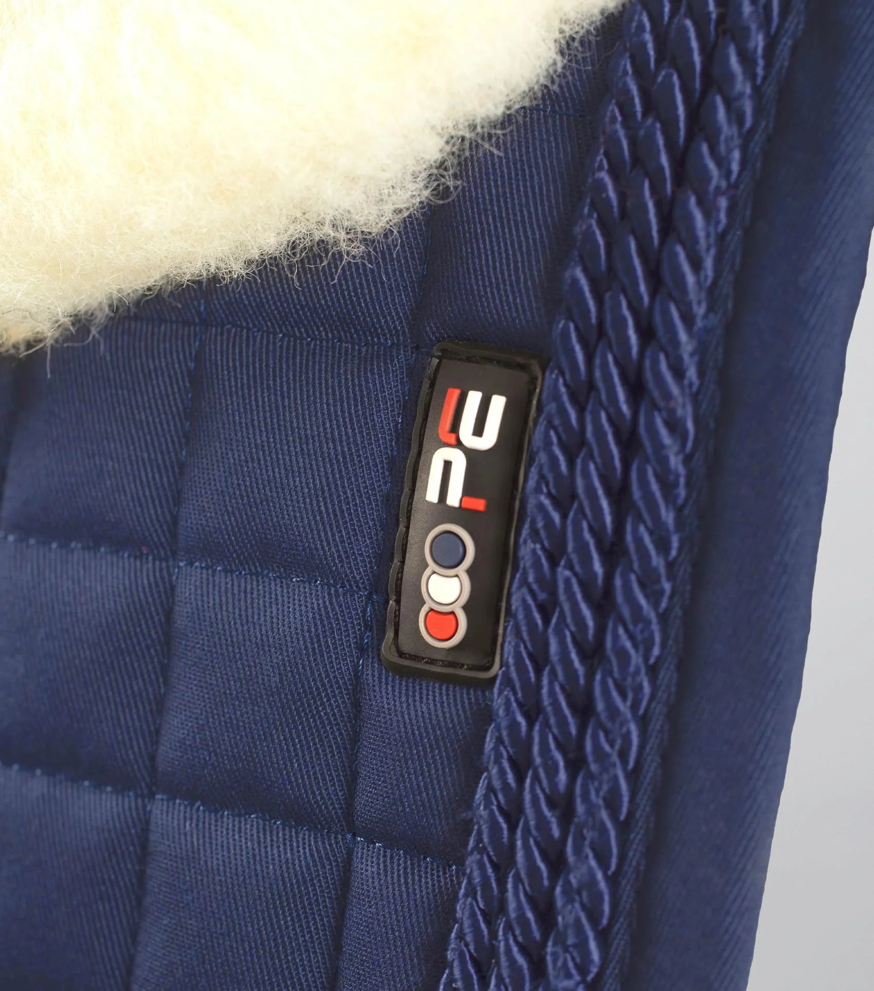 Premier Equine Merino Wool Dressage Saddle Pad Navy - Horse Riding Equestrian Tack. Buy now!