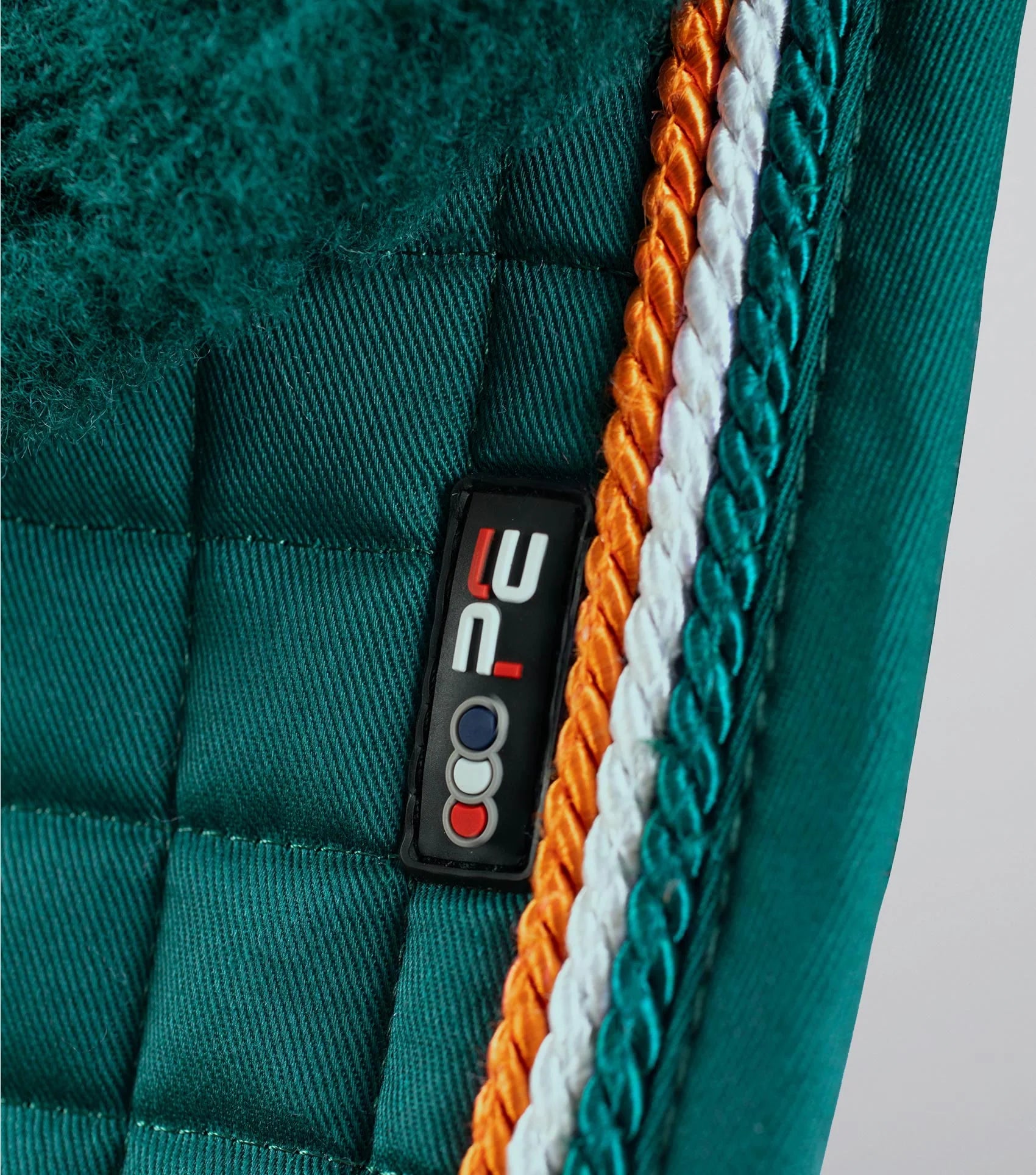Premier Equine Green Merino Wool GP/Jump Saddle Pad - Close Contact Equestrian Tack, Horse Riding Equipment