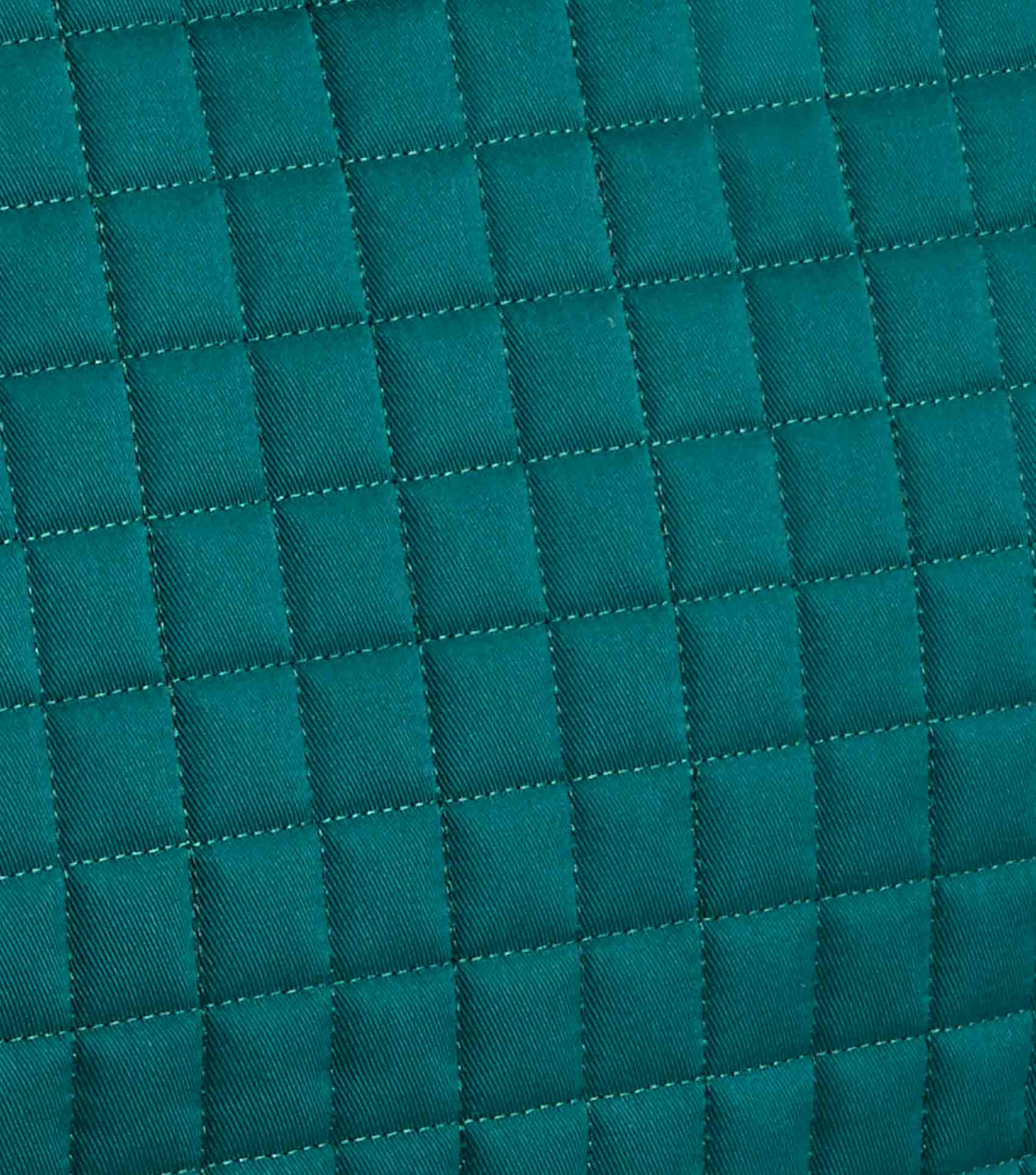 Premier Equine Green Quilted Merino Wool Saddle Pad - Close Contact GP/Jump Horse Riding Equine