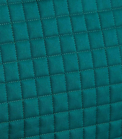Premier Equine Green Quilted Merino Wool Saddle Pad - Close Contact GP/Jump Horse Riding Equine