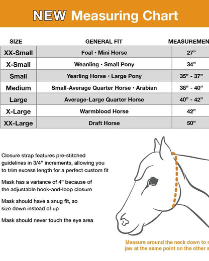 Cashel Crusader Fly Mask Standard with Ears