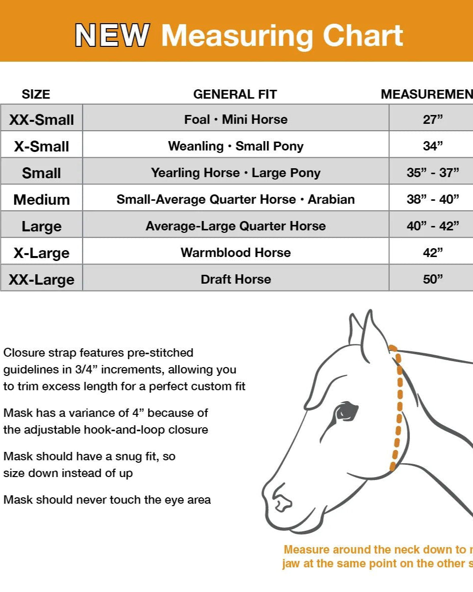Cashel Crusader Fly Mask Standard with Ears