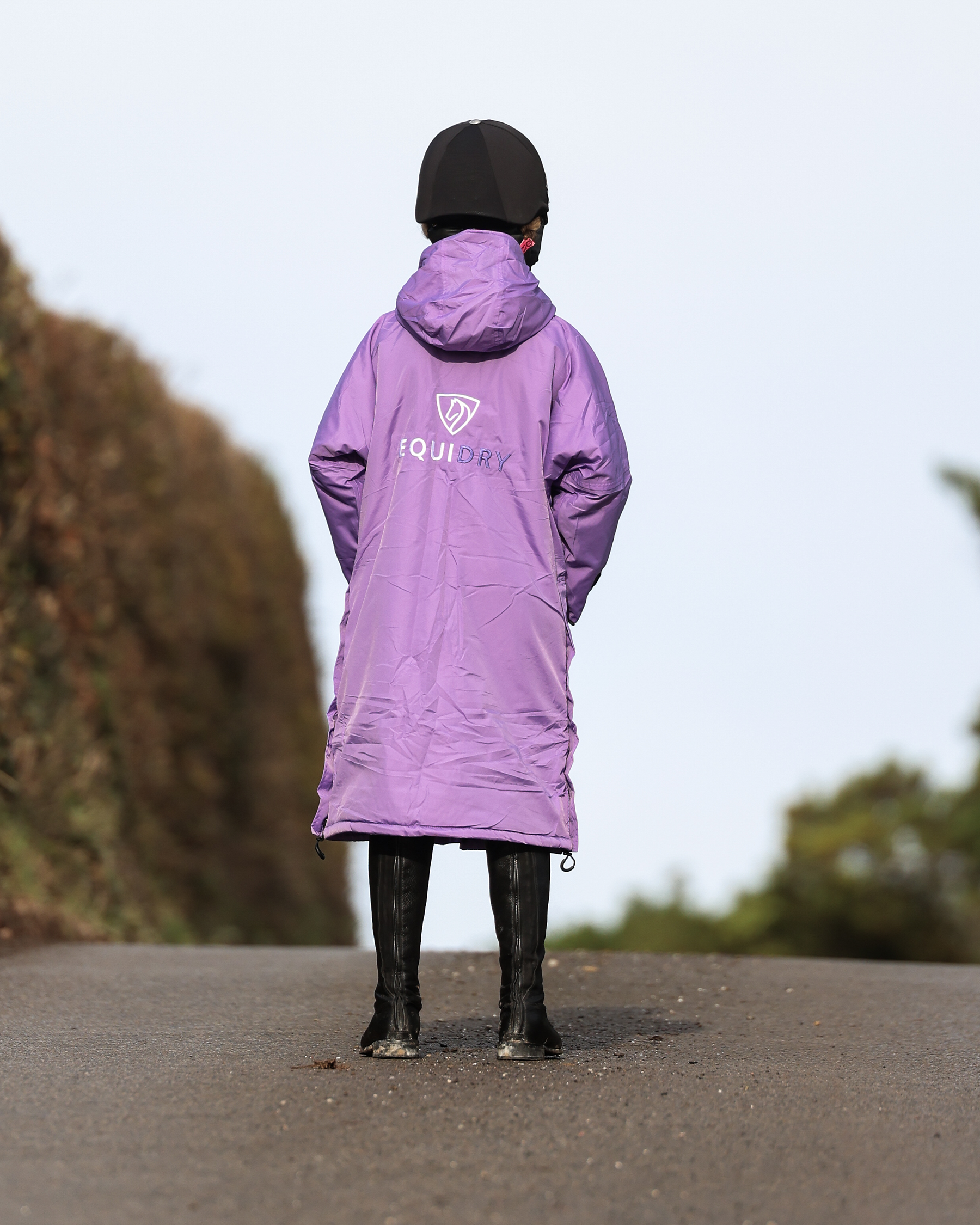 EQUIDRY Evolution Children's Thick Fleece Violet/Purple