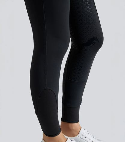 PREMIER EQUINE Coco Novo Womens Full Seat Riding Breeches - Anthracite | Equiflair
