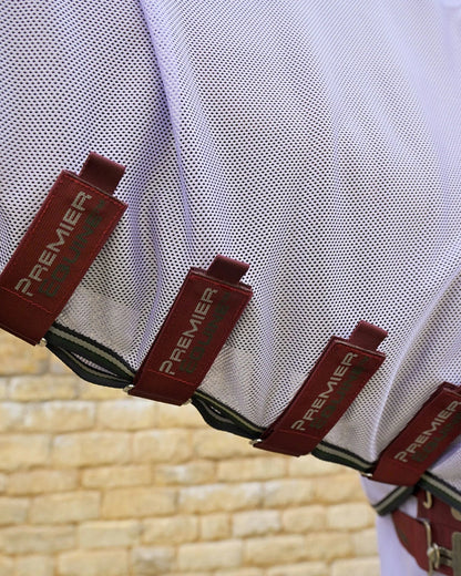 Premier Equine Combo Bug Buster Fly Rug with Belly Flap Lavender