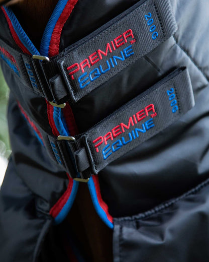 Premier Equine Combo Stable Rug 200g Black - Horse Rug for Stable Use | Equiflair