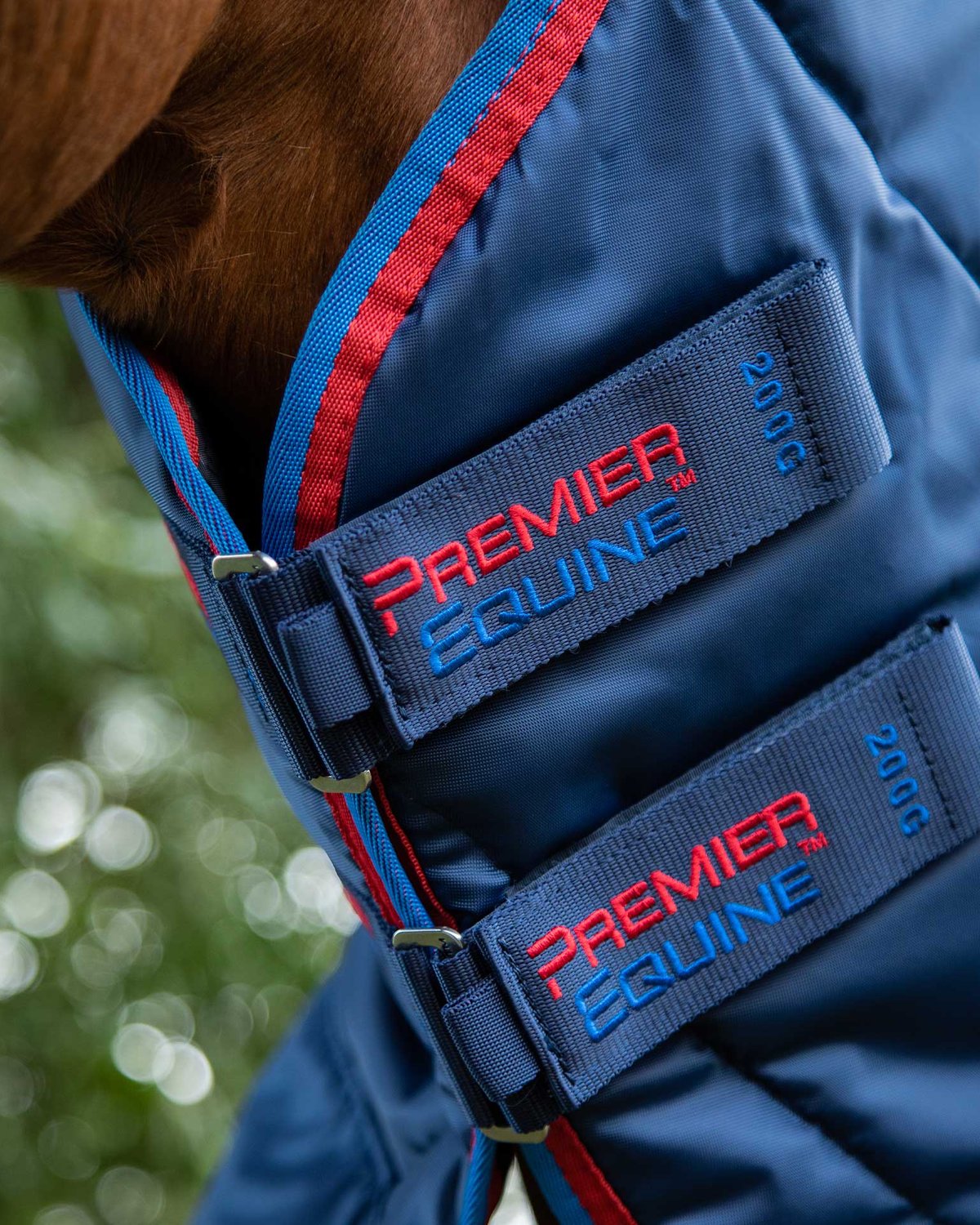 Premier Equine Combo Stable Rug 200g Navy: Horse Rug for Warmth & Comfort in Stable