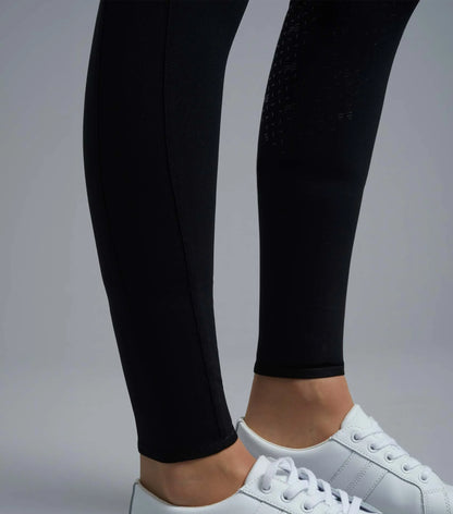 Premier Equine Concerto Black Riding Tights - Equestrian Leggings for Women