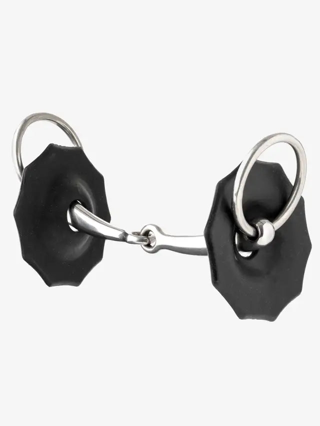 LeMieux Contoured Rubber Bit Guards Black - Horse location-109746323830-outofstock