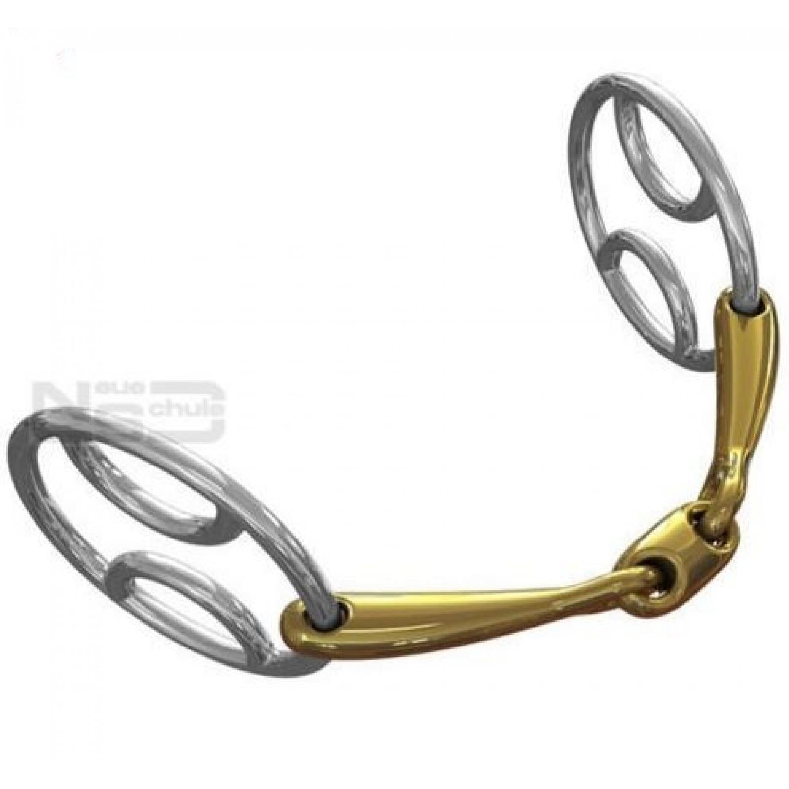 NEUE SCHULE Pony Tranz Angled Lozenge Beval Bit - Equestrian Horse Bit
