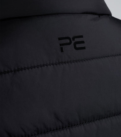 PREMIER EQUINE DANTE JUNIOR UNISEX GILET BLACK, Kids Equestrian Vest, Riding Gilet