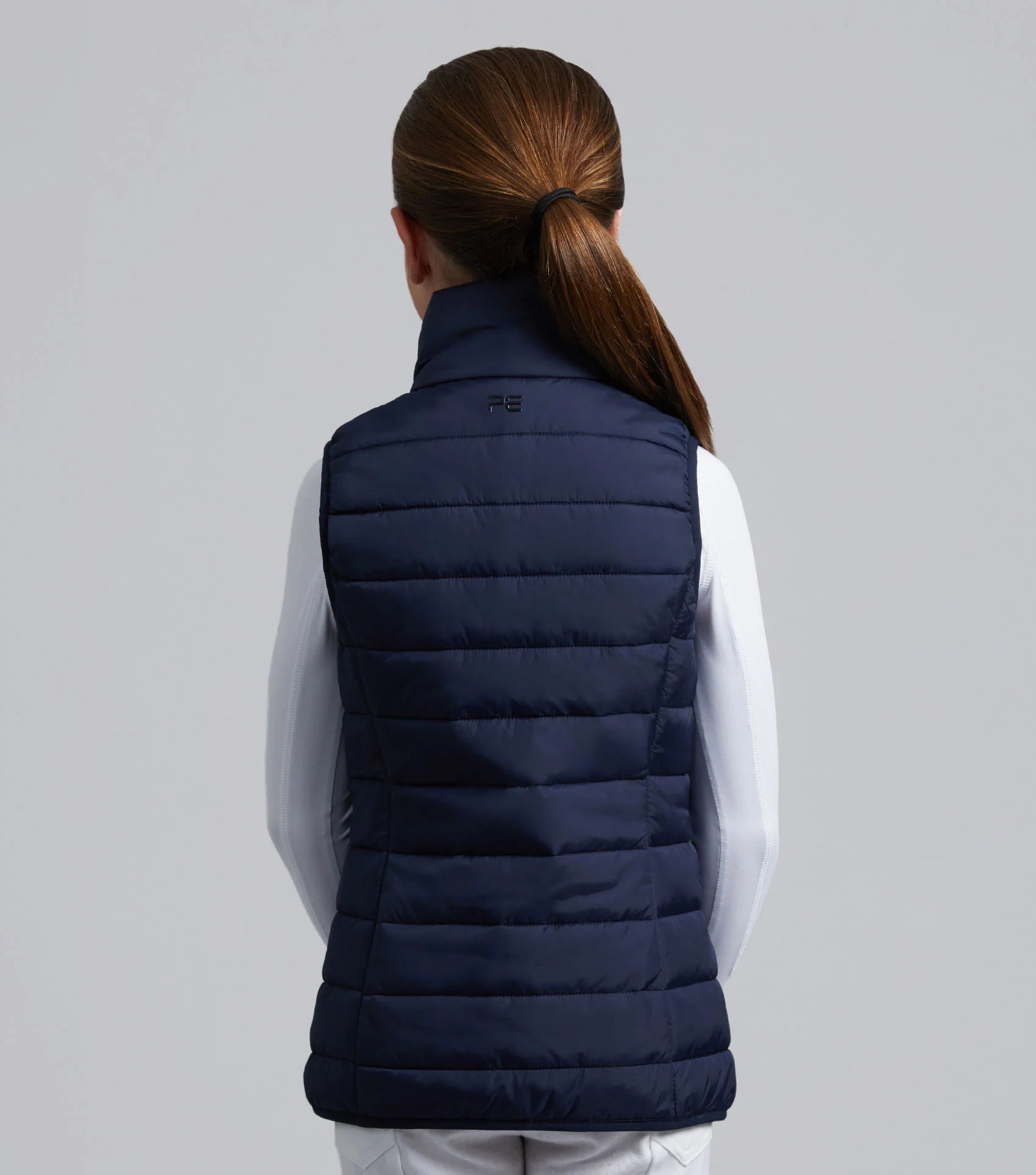 PREMIER EQUINE DANTE JUNIOR NAVY Gilet - Children's Equestrian Riding Vest, Equiflair