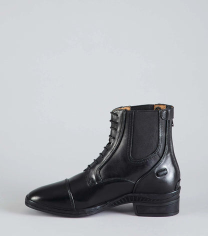 Premier Equine Denver Ladies Black Leather Paddock Riding Boot - Equestrian Footwear