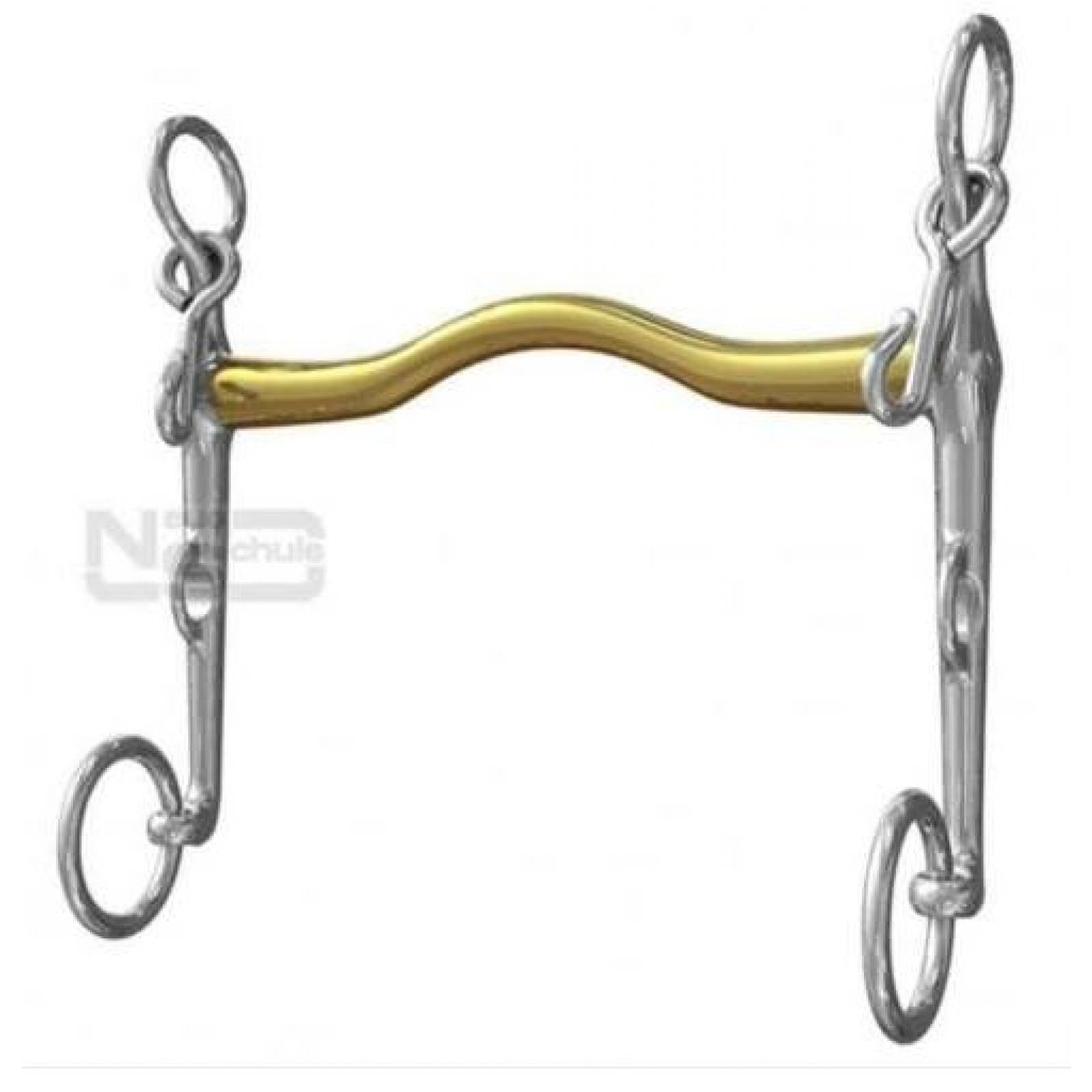 NEUE SCHULE Slimma Weymouth Bit - Horse Bit, Dressage Legal