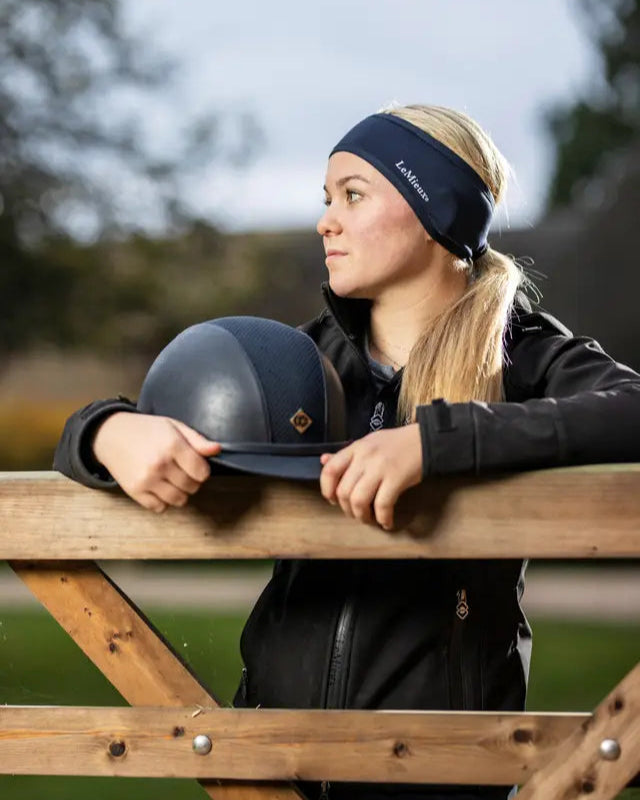 LeMieux Ear Warmer Headband Indigo