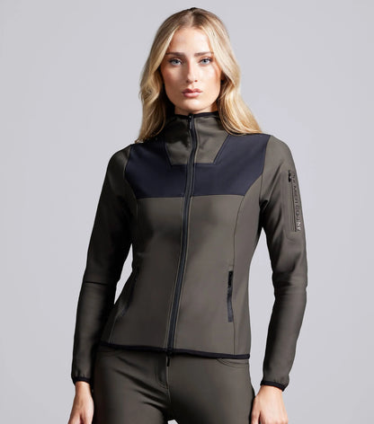 Premier Equine Elixir Womens Softshell Jacket Mosswood - Jackets & Coats Clothing location-109746323830-outofstock UK 6