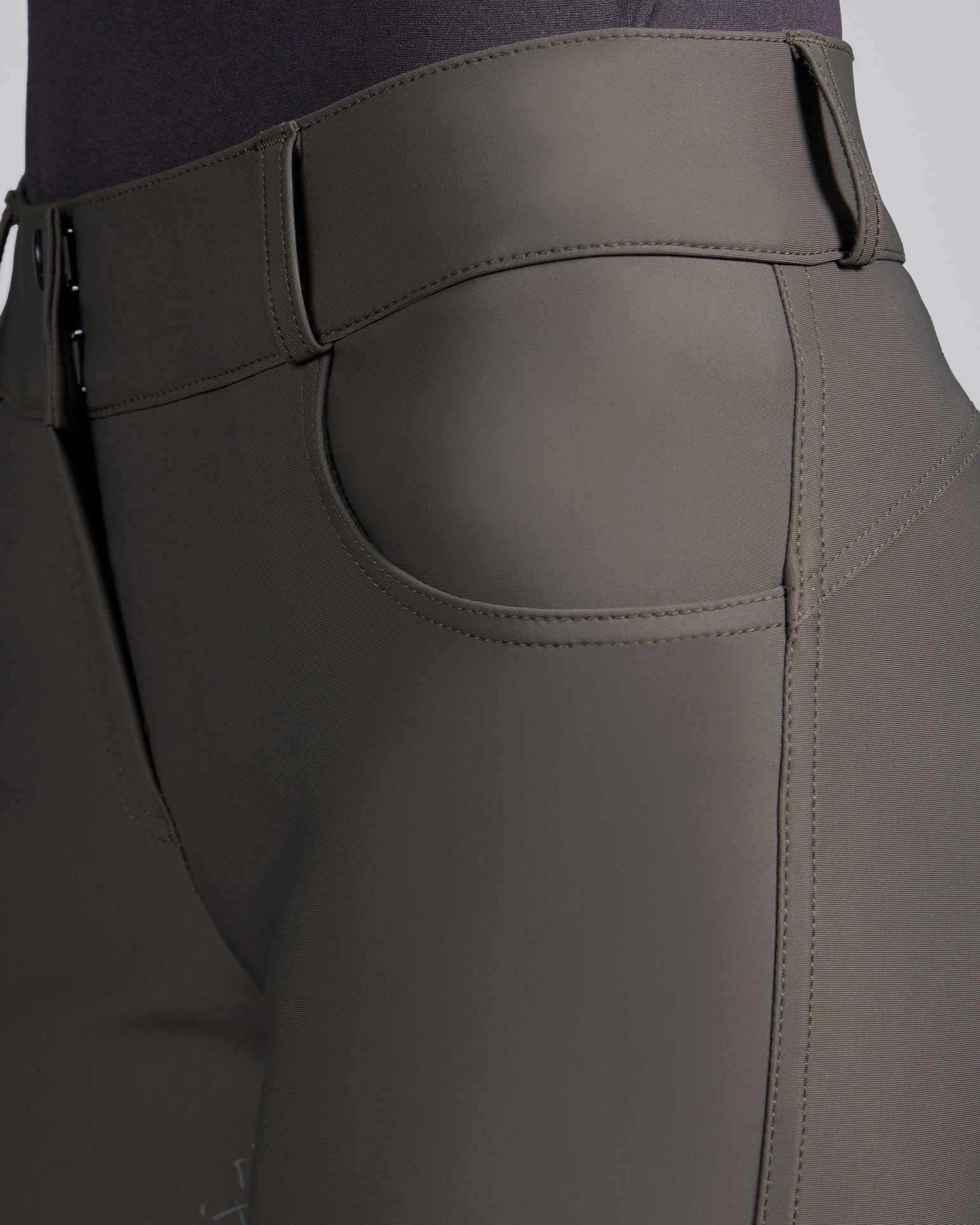 Premier Equine Elixir Women's Gel Full Seat Riding Breeches Mosswood
