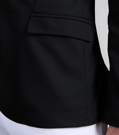Premier Equine Black Enzo Competition Jacket - Men's Equestrian Apparel at Equiflair