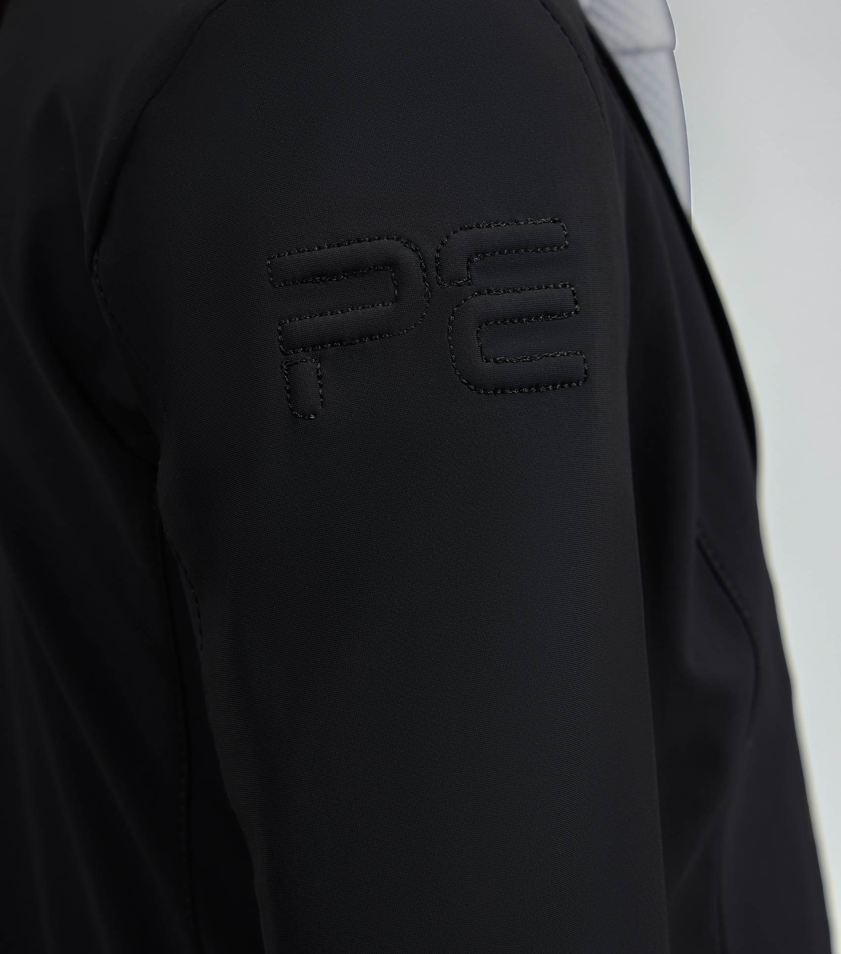 Premier Equine Evinco Girls Competition Jacket Jet Black - Equestrian Style