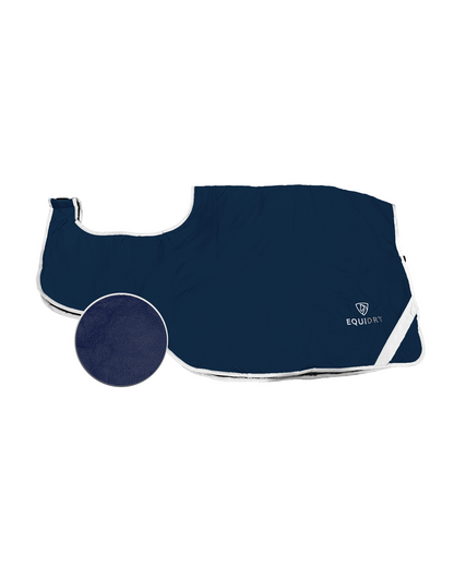 EQUIDRY Waterproof Exercise Sheet Thick Navy/Navy