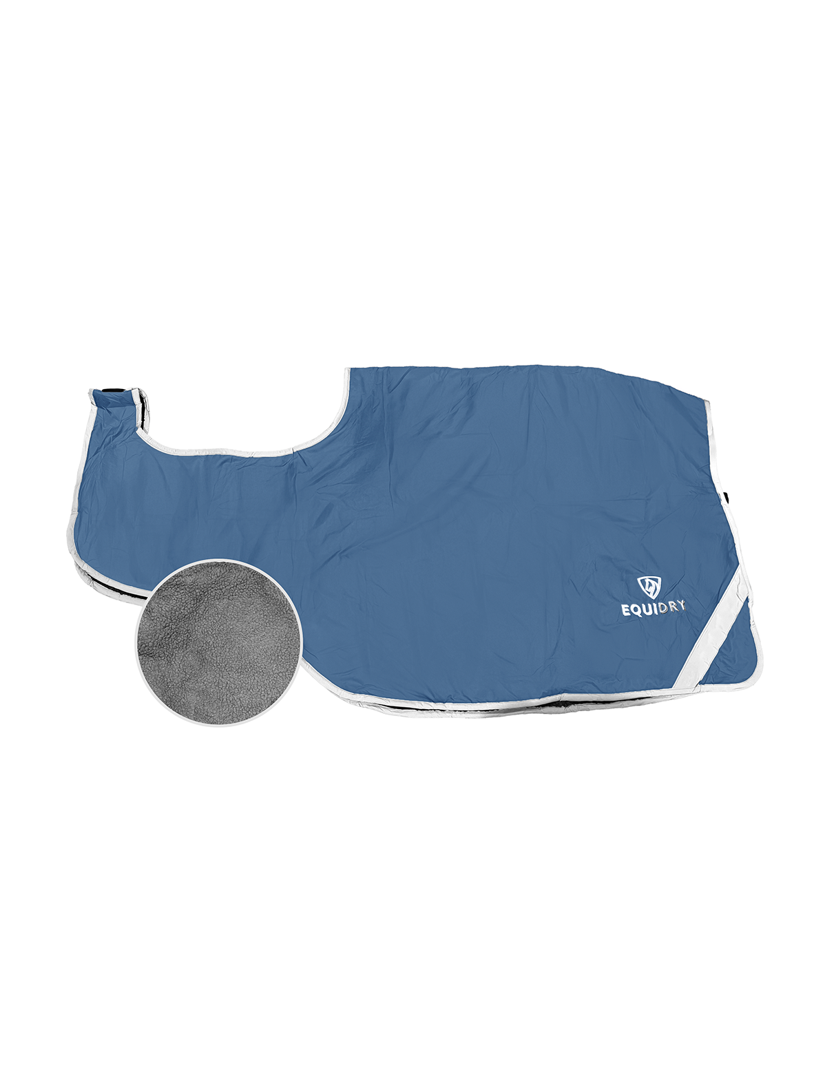 EQUIDRY Waterproof Exercise Sheet Thick Steel Blue