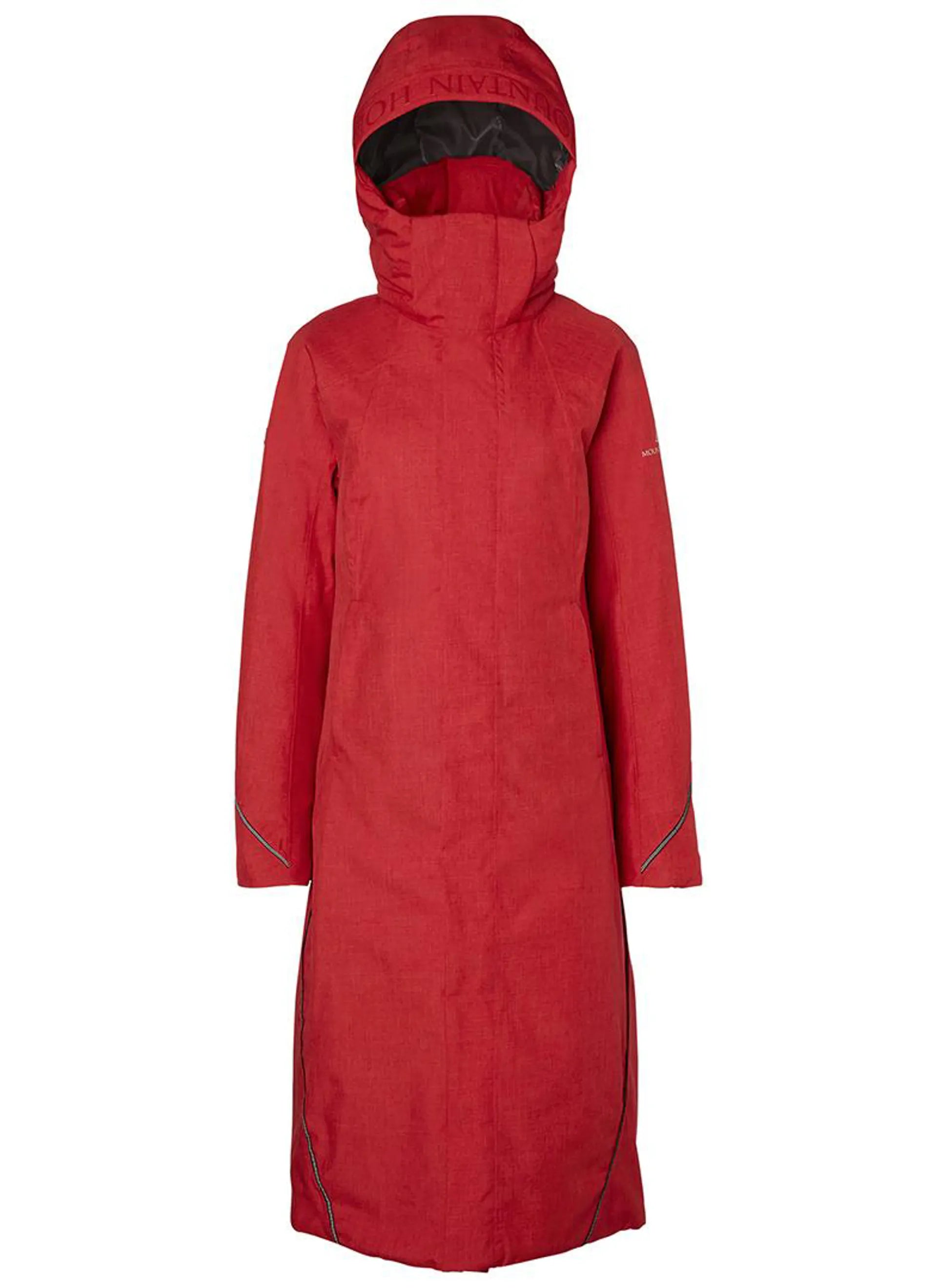 Red Mountain Horse Felicia Coat: Waterproof Riding Coat with Hood & Riding Slit