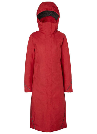 Red Mountain Horse Felicia Coat: Waterproof Riding Coat with Hood & Riding Slit