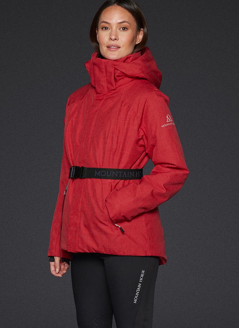 Mountain Horse Felicia Red Jacket: Women's Waterproof & Windproof Riding Coat