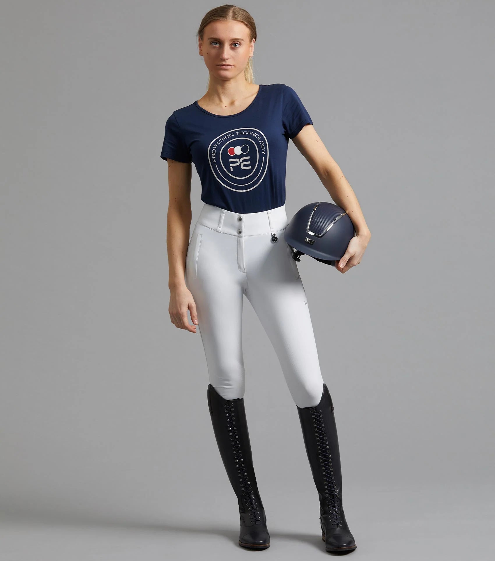 Premier Equine Fiero Ladies Cotton T-Shirt & Riding Apparel. Equestrian Fashion.