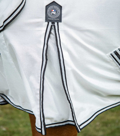 Premier Equine Fly Lite Bug Rug Silver: Horse Fly and Insect Protection | Lightweight & Breathable