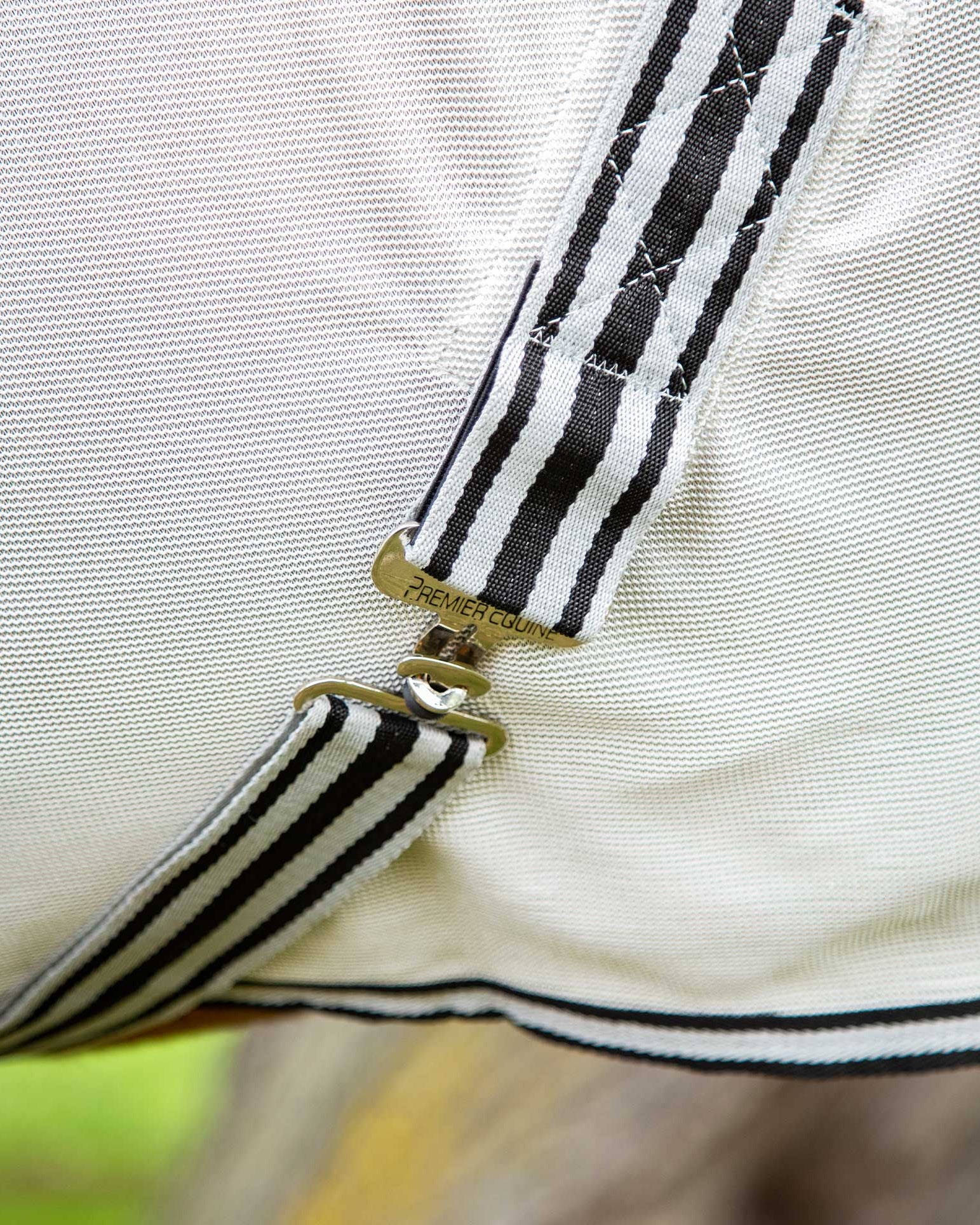 Premier Equine Fly Lite Bug Rug Silver: Horse Fly Protection & Breathable Mesh Design