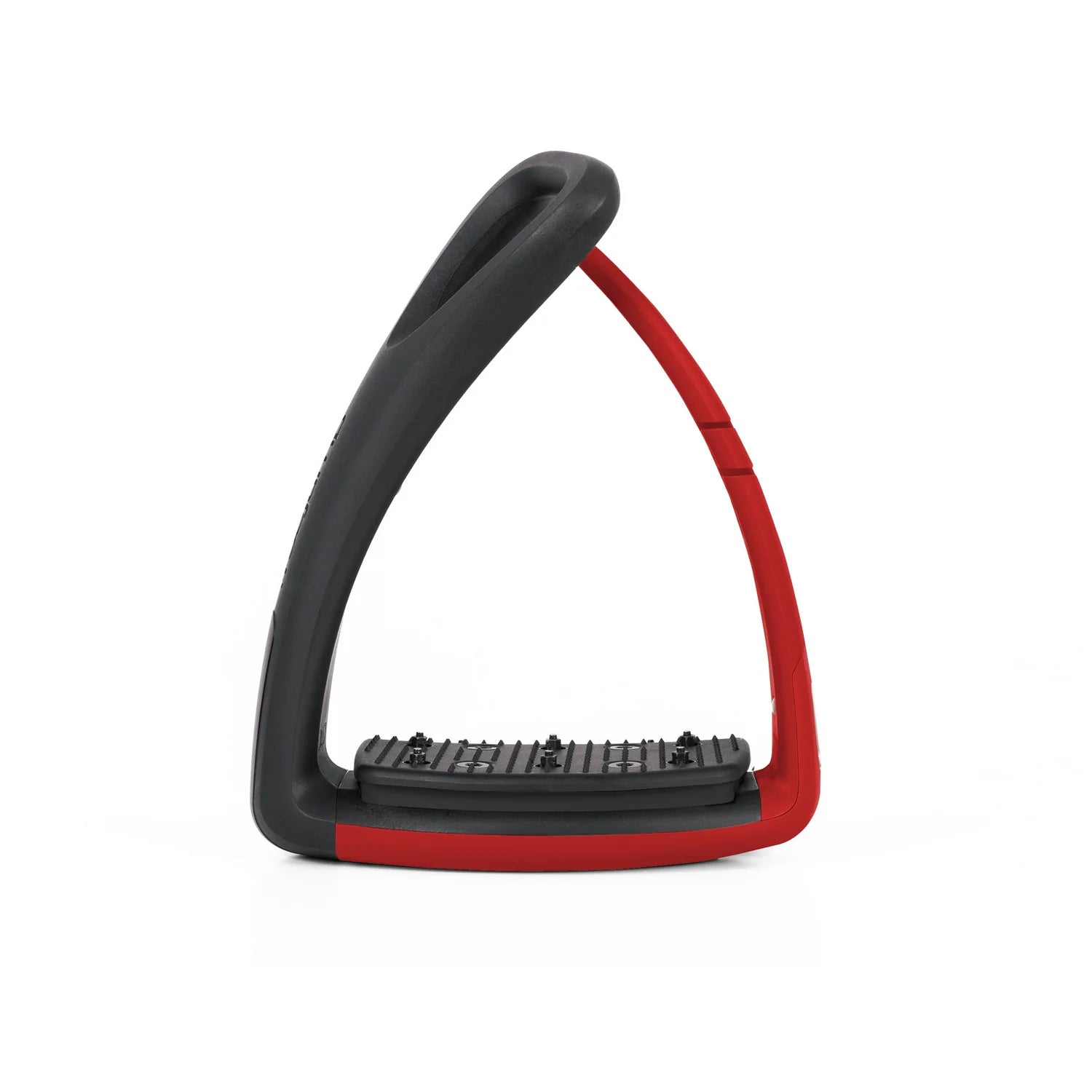 FreeJump Soft'Up Pro Stirrups Black/Hot Pepper Red
